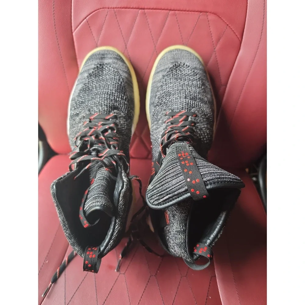 Nike Men's Jordan Apex React Black Atmosphere Sneaker Gray Infrared Size Us 11.5